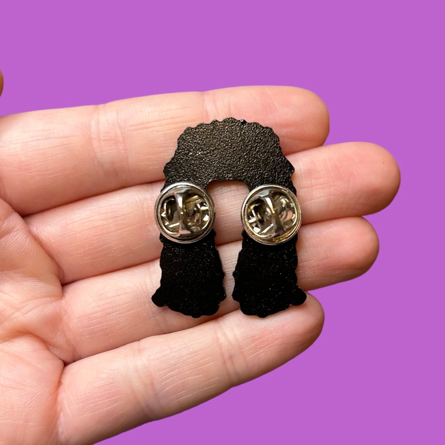 Red Irish Dance Wig Enamel Pin