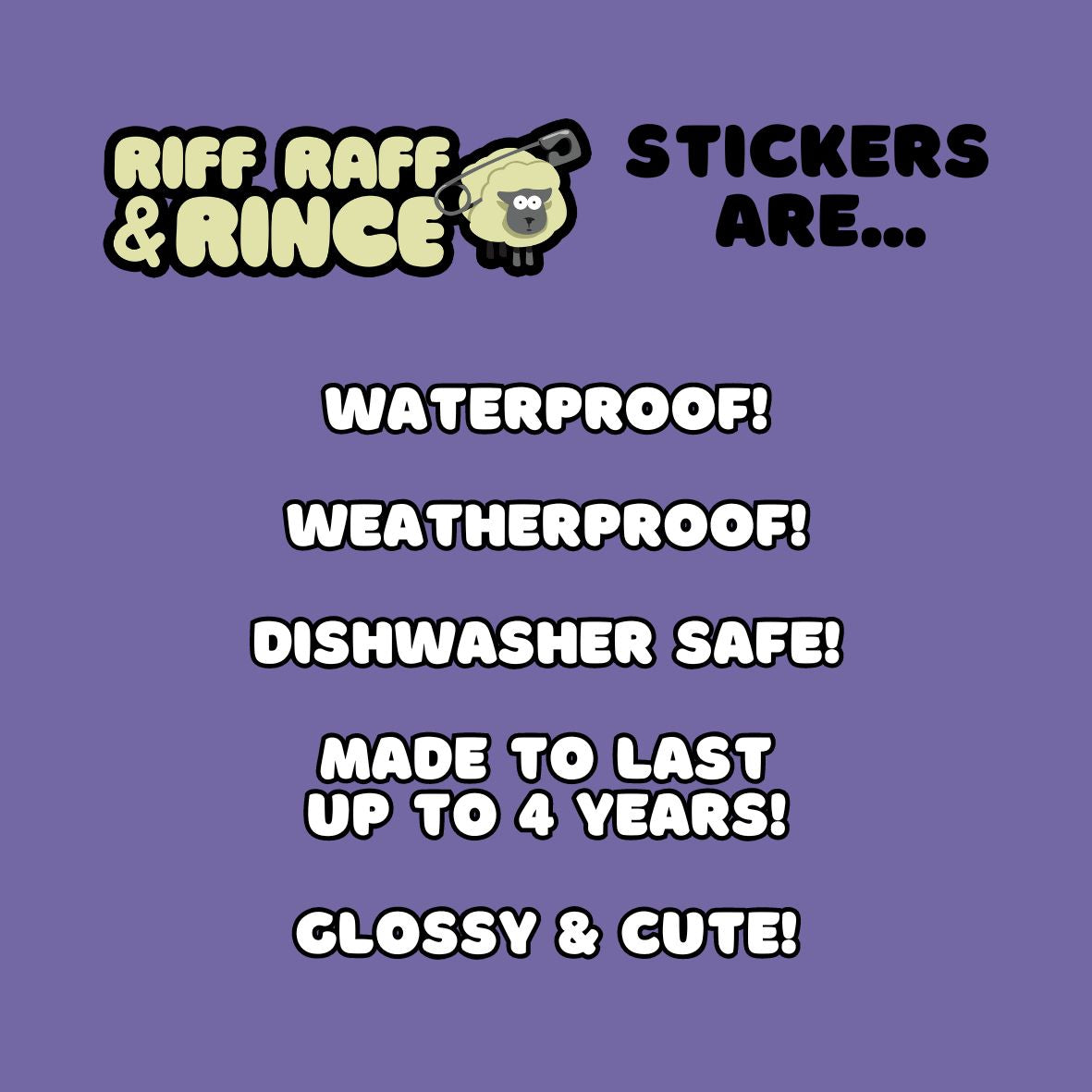 Trip to the Cottage Sticker