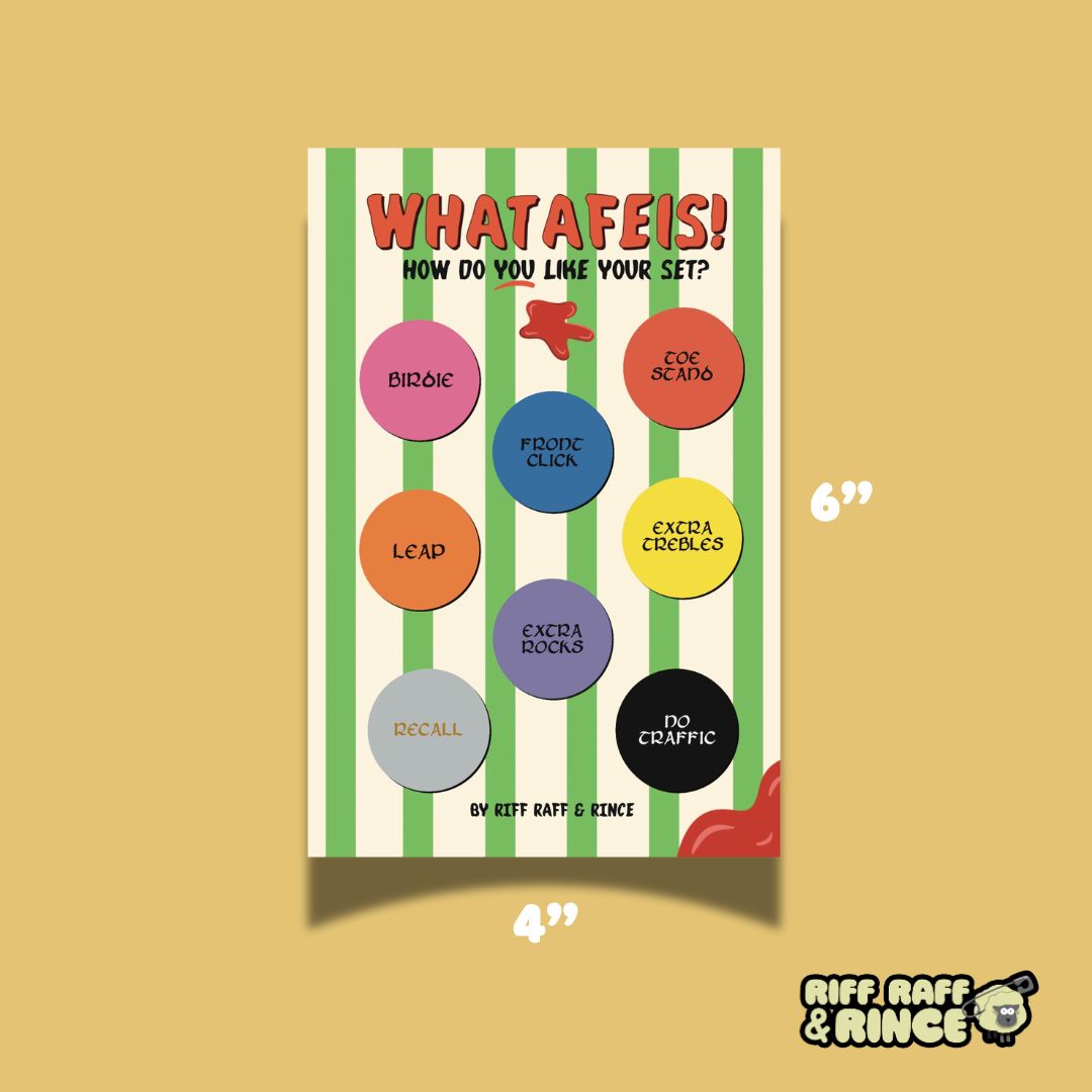 Whatafeis Burger Sticker Sheet