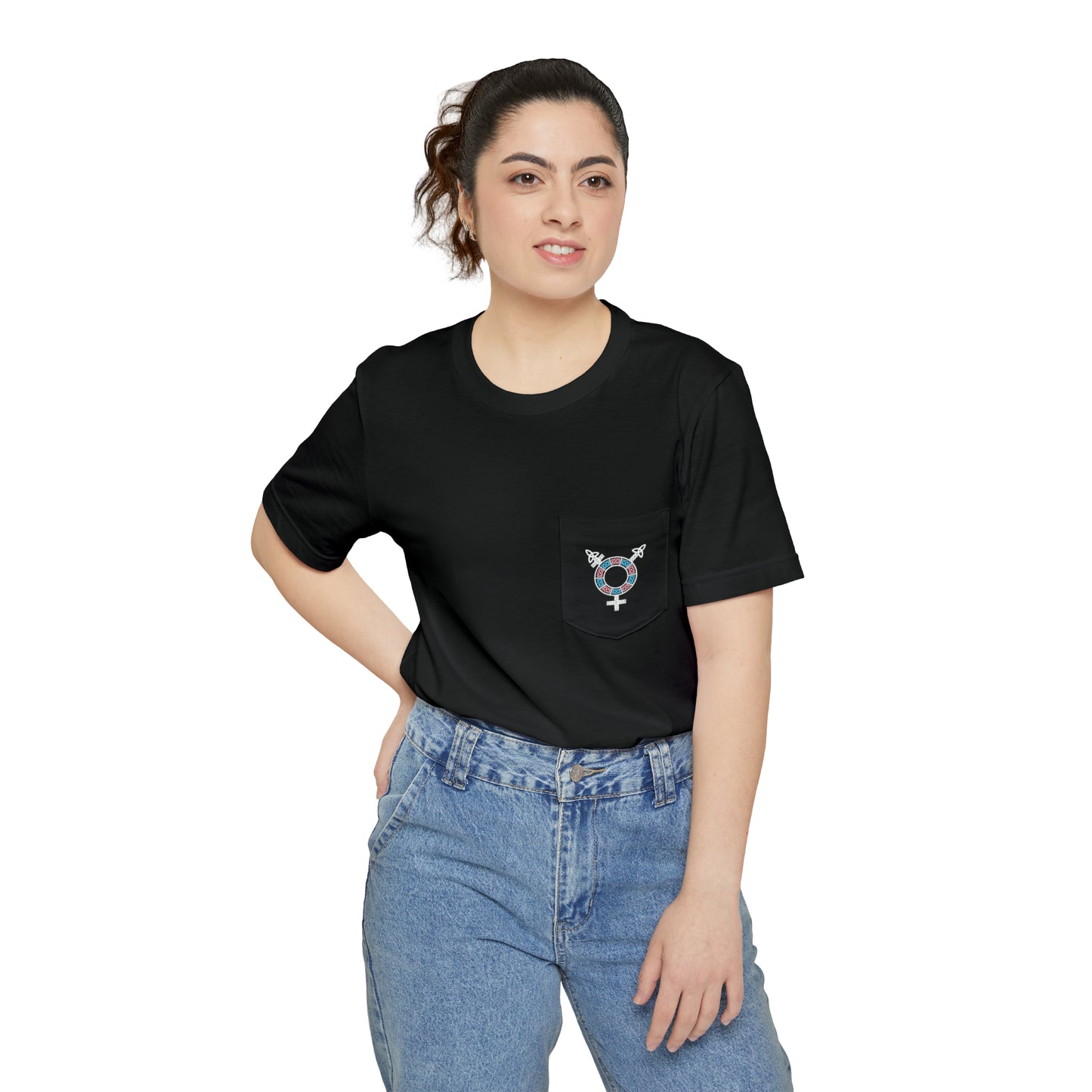 Let Trans Kids Dance Unisex Pocket T-shirt