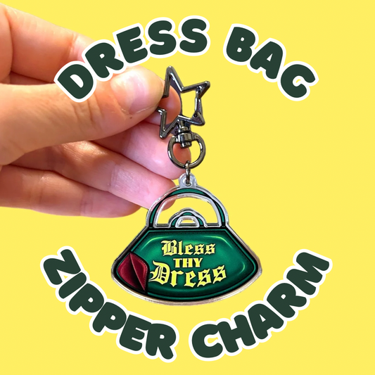 Bless Thy Dress Keychain / Zipper Pull