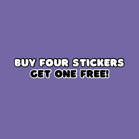 Bootleg Irish Crystal Clear Sticker Set