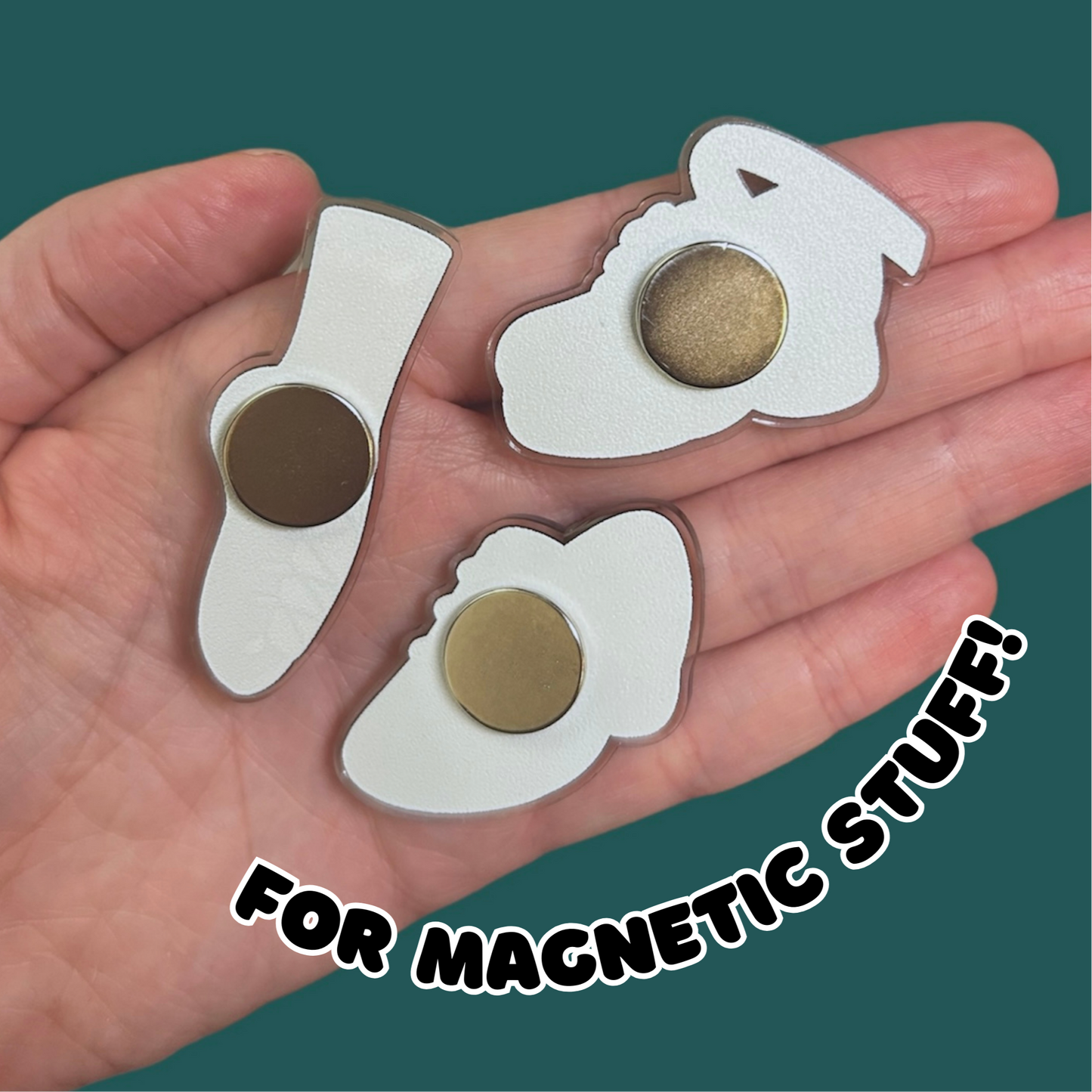 Too Jiggin' Cute Shoe Magnet Set