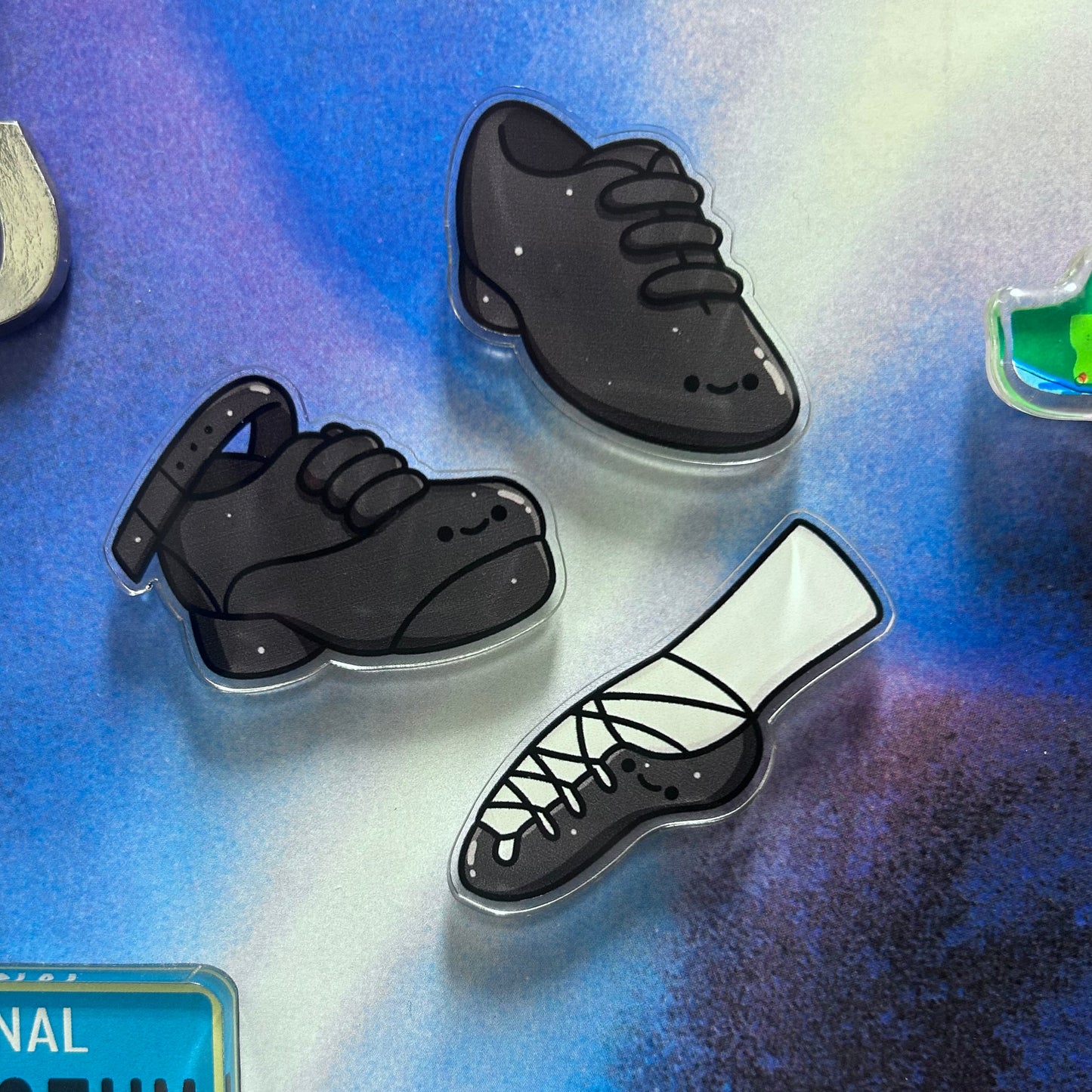 Too Jiggin' Cute Shoe Magnet Set