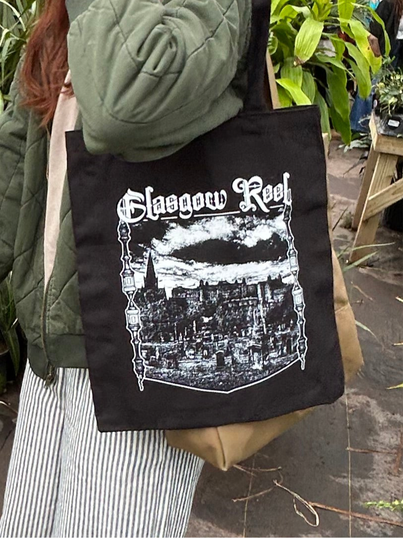Glasgow Reel Metal Tote Bag