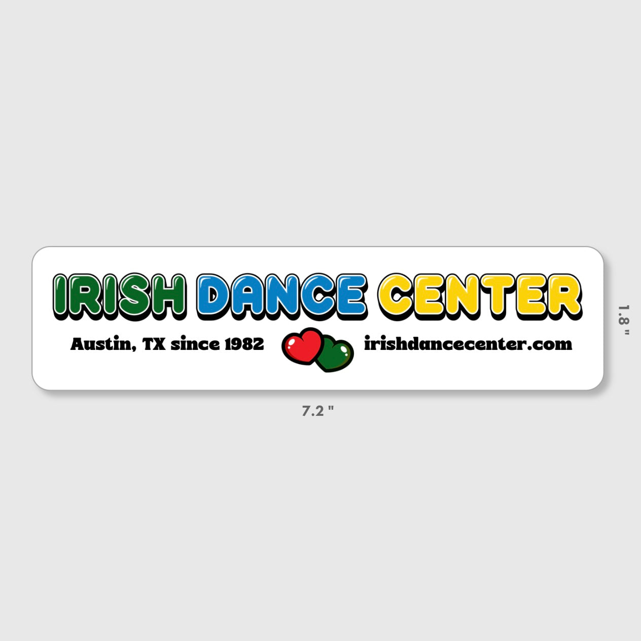 Irish Dance Center Bumper Sticker