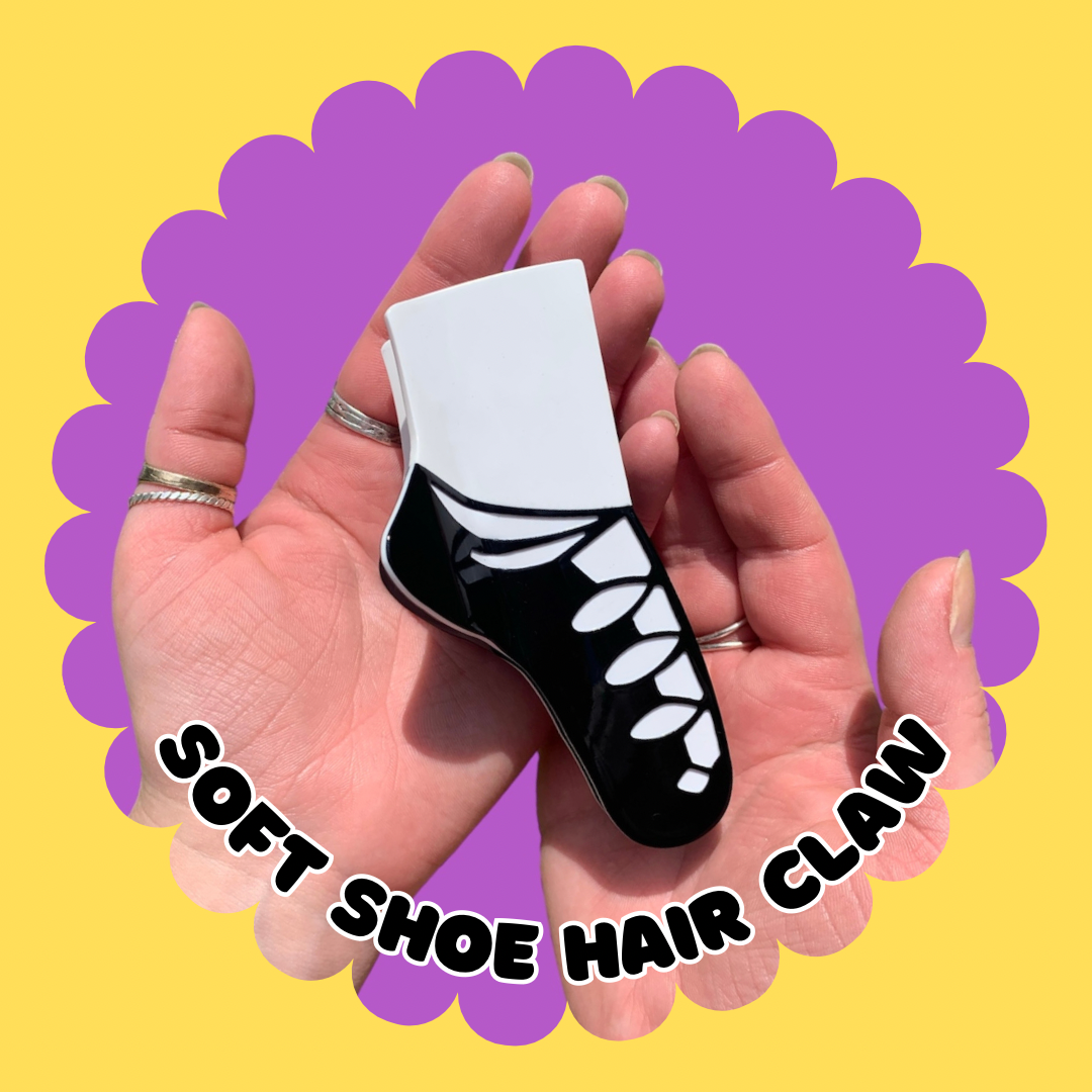 Irish Dance Soft Shoe Hair Claw