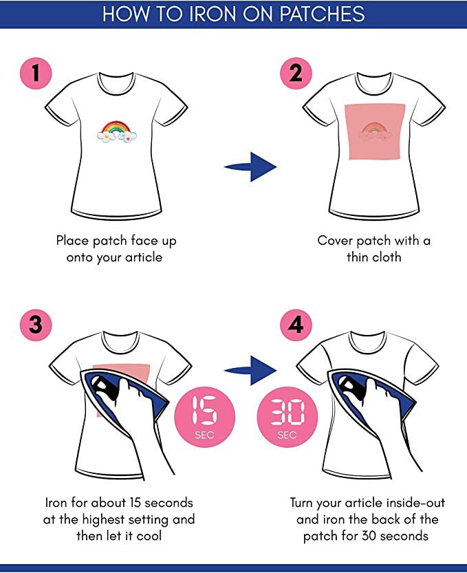 My Life Is Held Together by Bobby Pins Iron-On Patch