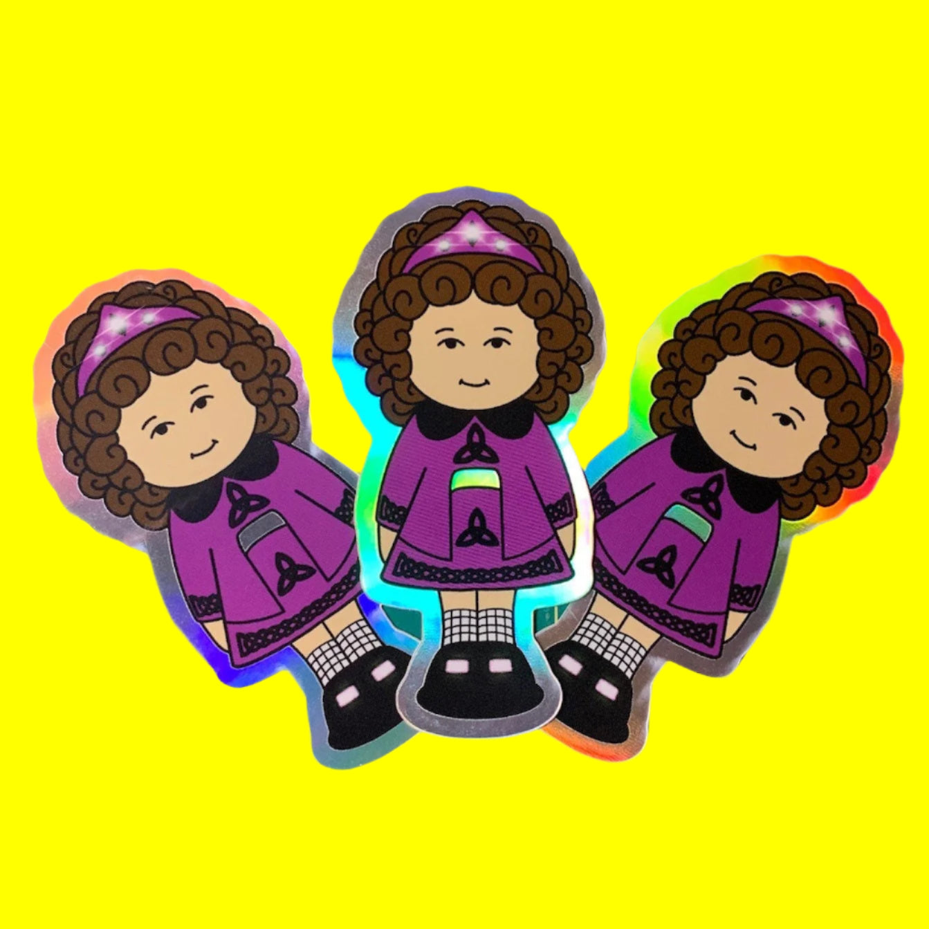 Polly O'Pocket! Holographic Sticker