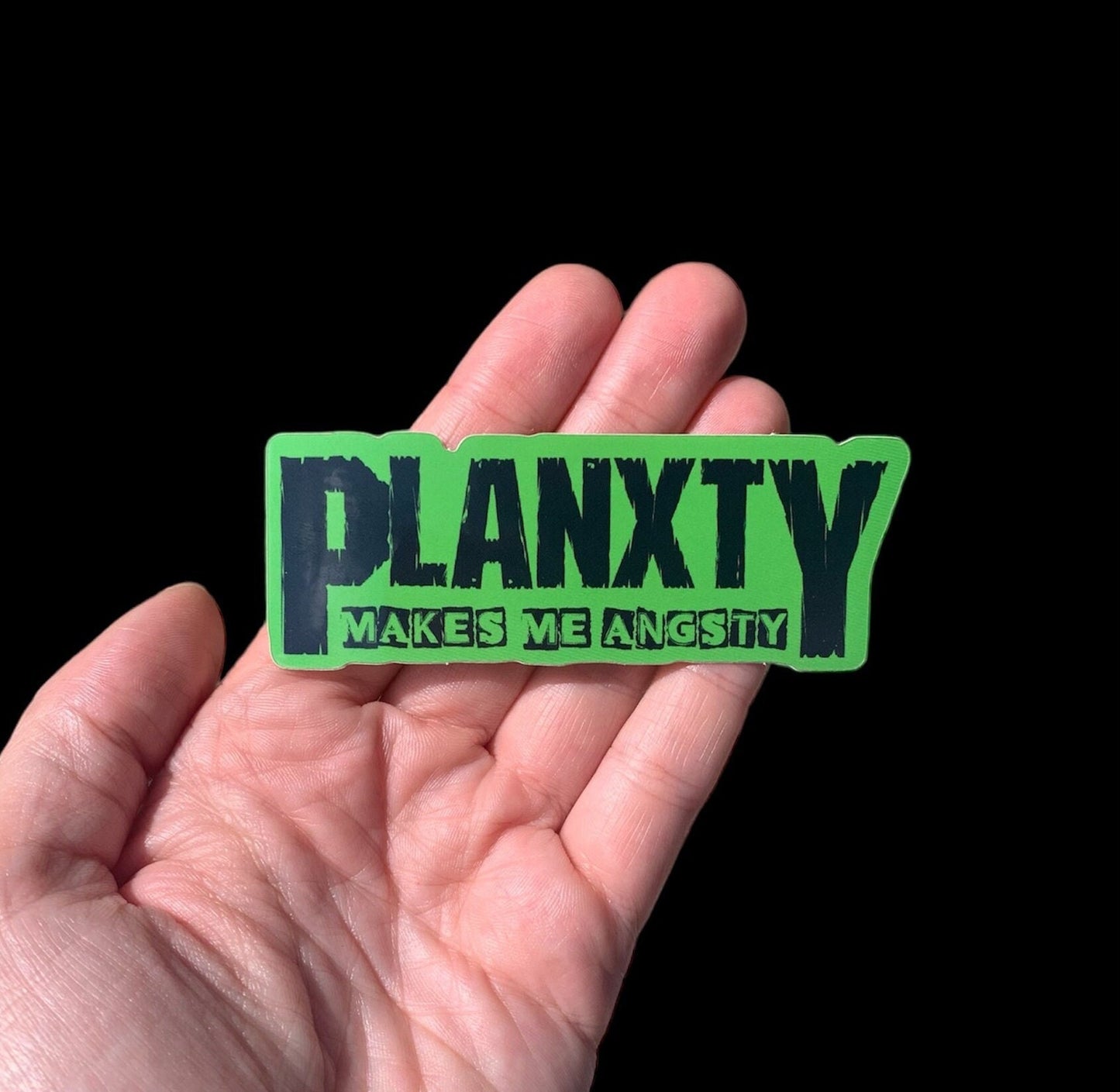 Planxty Makes Me Angsty! Sticker