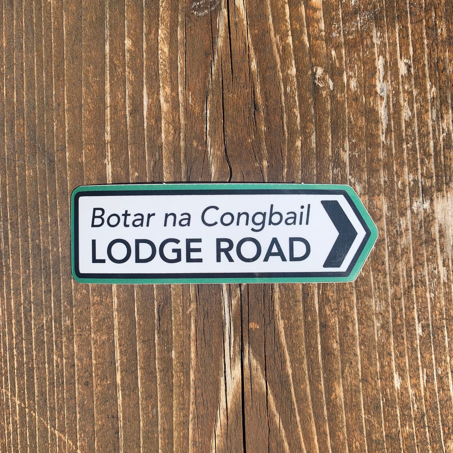 Lodge Road Sticker