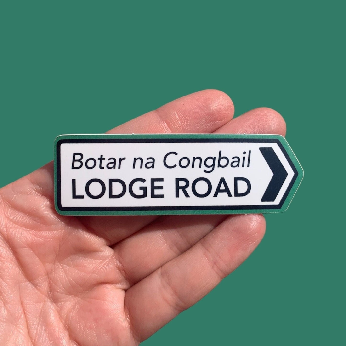 Lodge Road Sticker