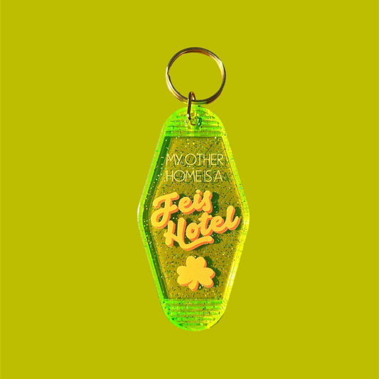 My Other Home Is A Feis Hotel Keychain